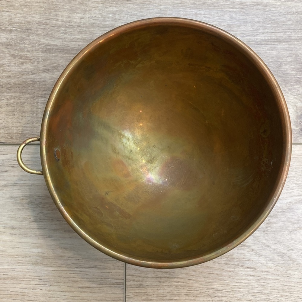 Vintage‎ Copper Bowl Mold Mixing Bowl - Picture 2 of 5